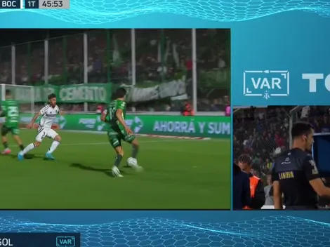 El polémico gol que le anularon a Sarmiento vs. Boca por offside