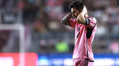Lionel Messi quedó eliminado de la MLS con Inter Miami.