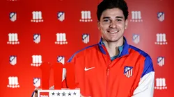 Julián Álvarez y su primer galardón en España.