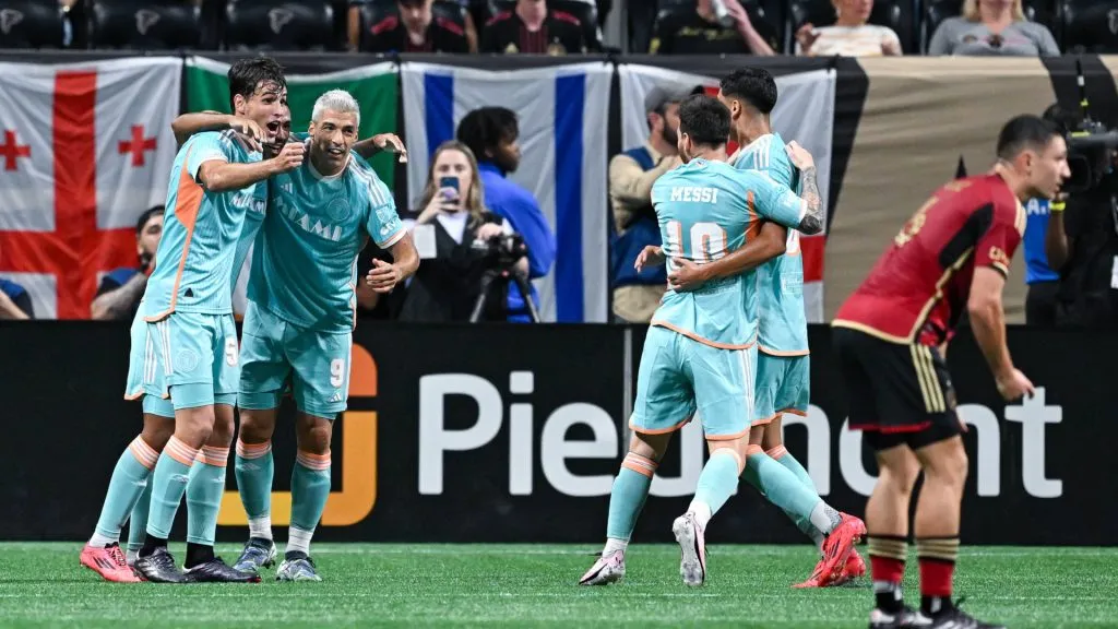 Inter Miami y Atlanta United, en su segundo partido (IMAGO / Icon Sportswire).