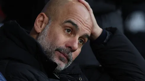 Pep Guardiola y su futuro en el aire.