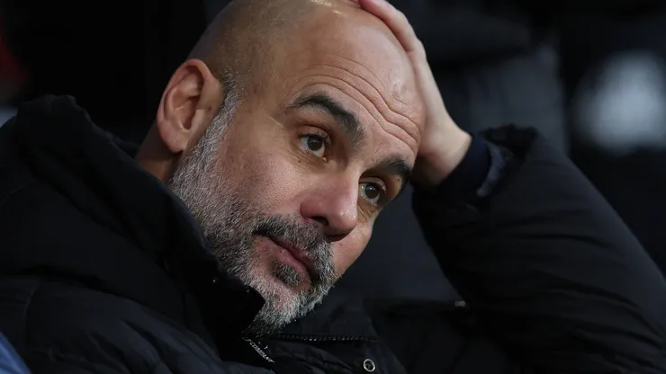Pep Guardiola y su futuro en el aire.