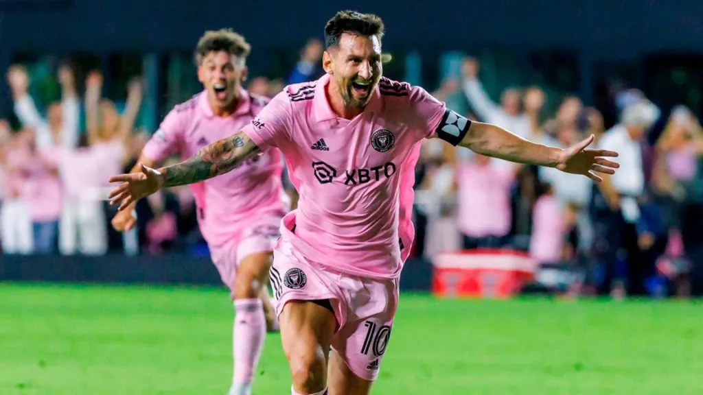 Messi, figura y capitán del Inter Miami.