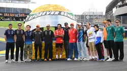 Los pilotos de la Fórmula 1 durante el fin de semana del GP de Brasil.