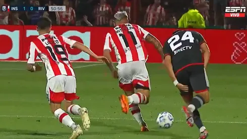 Así fue la lesión de Marcos Acuña.