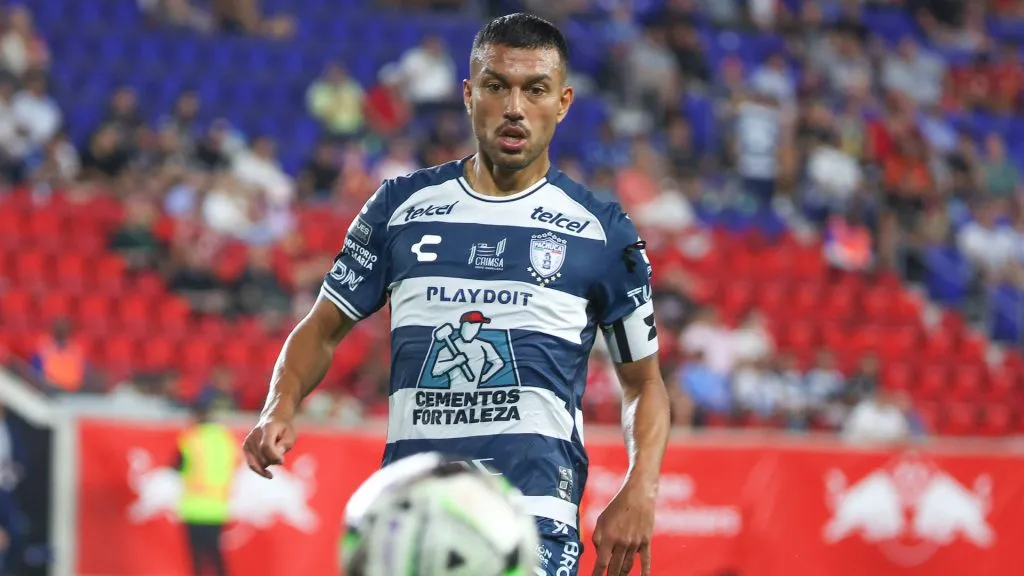 Gustavo Cabral, figura y referente de Pachuca (IMAGO / Icon Sportswire).