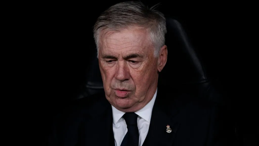 Carlo Ancelotti, en problemas por el mal momento del Real Madrid (IMAGO / AFLOSPORT).