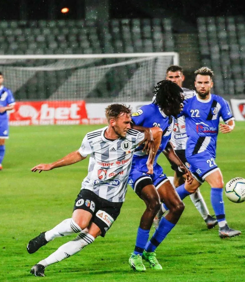 Matías Roskopf en su paso por Cluj.