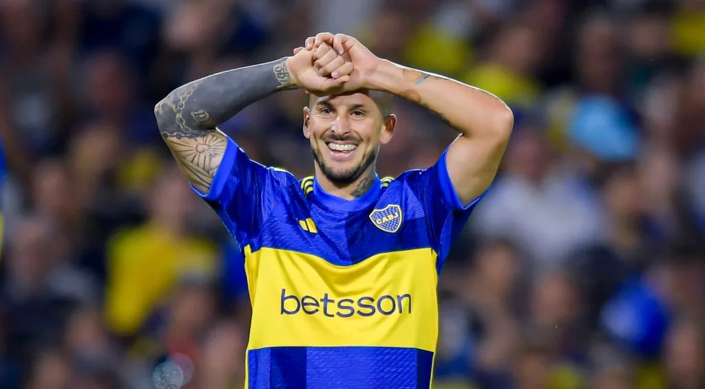 Darío Benedetto en su segundo paso por Boca.