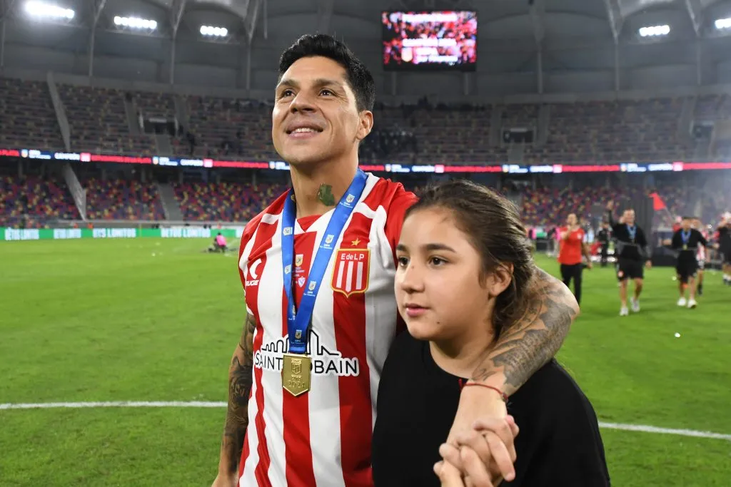 Enzo Pérez no seguiría en Estudiantes de La Plata. (Getty Images)