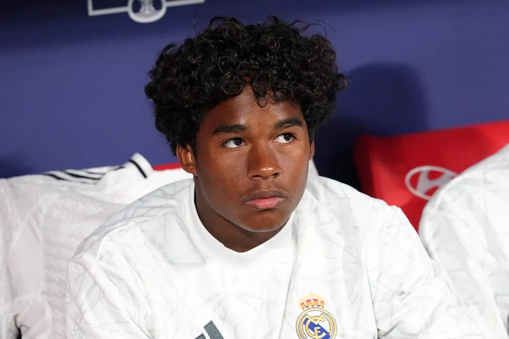 Endrick necesita minutos, eso lo tiene claro el Madrid. IMAGO