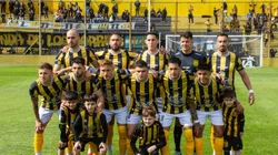 Los jugadores de Olimpo de Bahía Blanca.