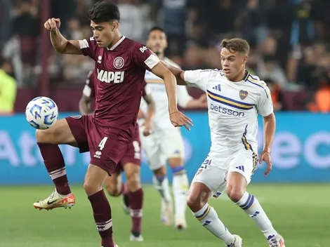 Boca perdió con Lanús en la Fortaleza y sigue sin ganar en la era Gago