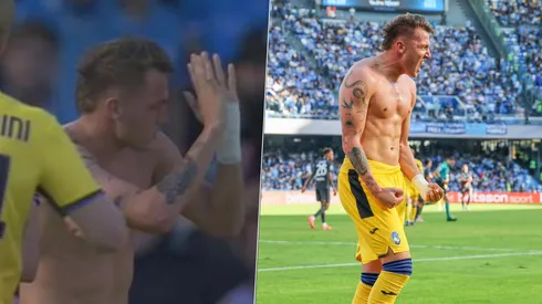 Mateo Retegui debió pedir perdón a los hinchas del Napoli por su festejo en el triunfo 3 a 0 de la Atalanta.