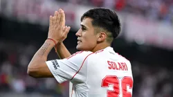 Pablo Solari se reconcilió con el hincha de River