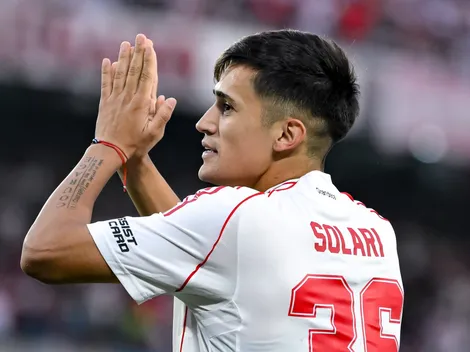 Pablo Solari se reconcilió con el hincha de River