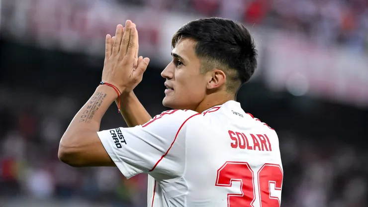 Pablo Solari se reconcilió con el hincha de River