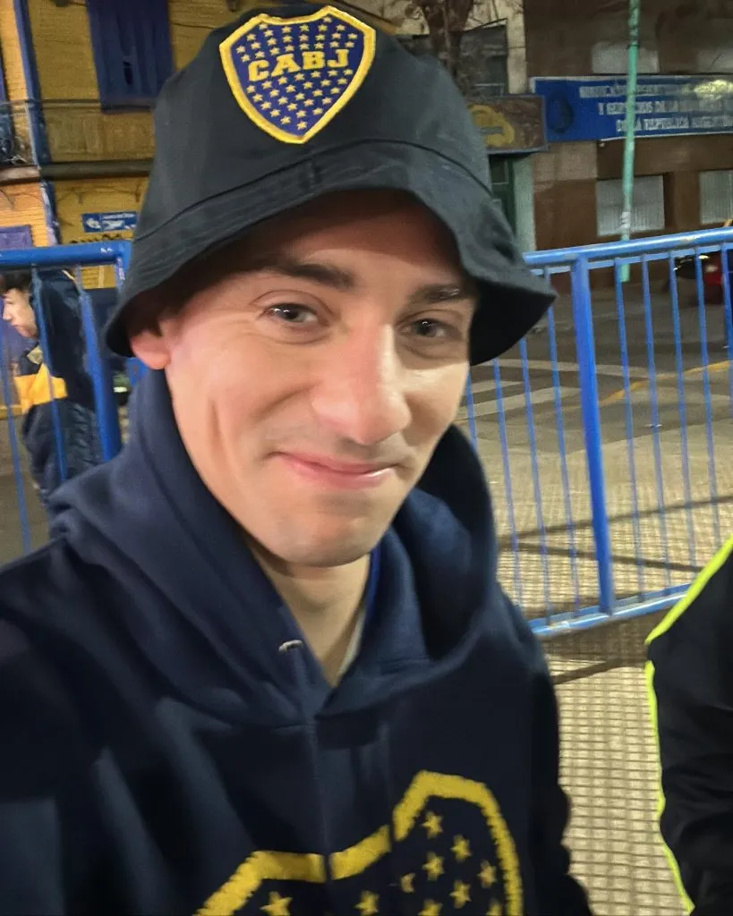 Martín Di Nenno en La Bombonera.