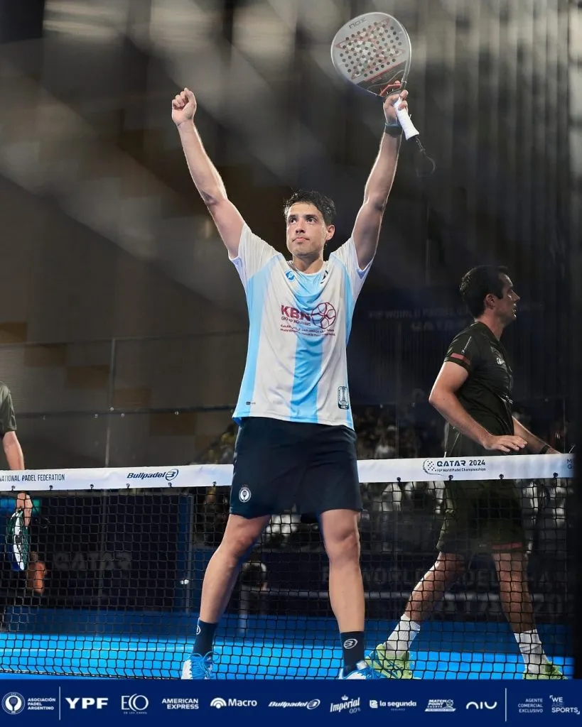 Agustín Tapia, la figura de la Selección Argentina de Pádel.