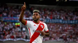 Miguel Borja, delantero titular de Gallardo