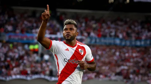 Miguel Borja, delantero titular de Gallardo