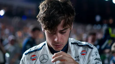 Franco Colapinto, cabizbajo.