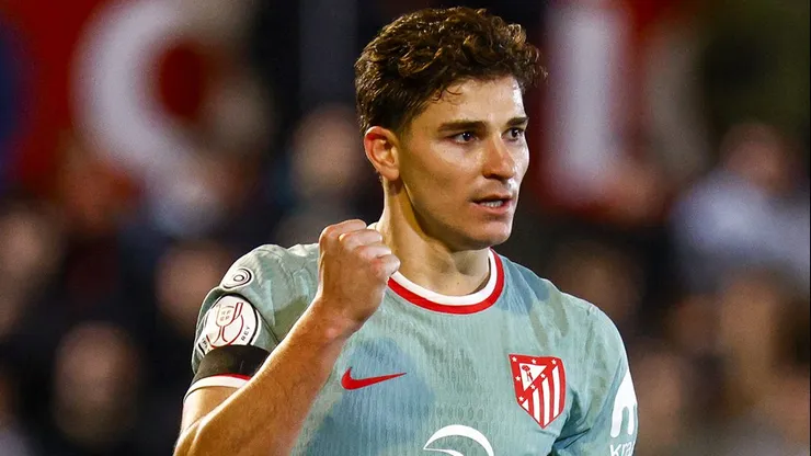 Julián Álvarez, delantero del Atlético de Madrid.