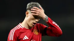 Alejandro Garnacho, delantero de Manchester United.