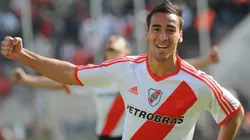 Affranchino celebrando un gol en River.