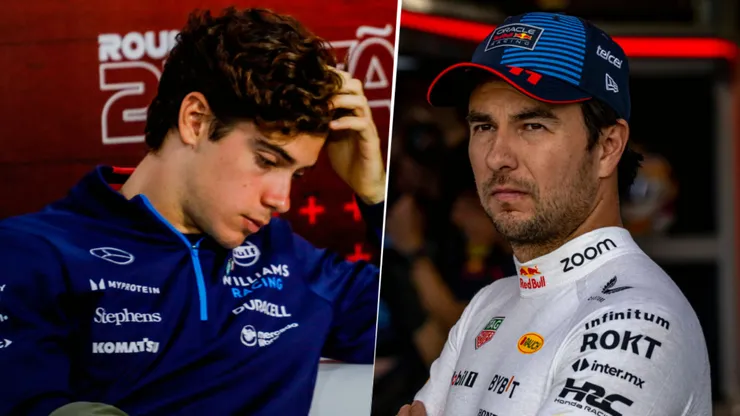 Franco Colapinto y Checo Pérez estarían sin lugar en la F1 en 2025.