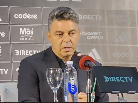 Gallardo, a sus jugadores: "Si no aceptás la exigencia, no podés estar en River"