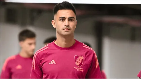 Gonzalo Martínez, durante su estadía en River.
