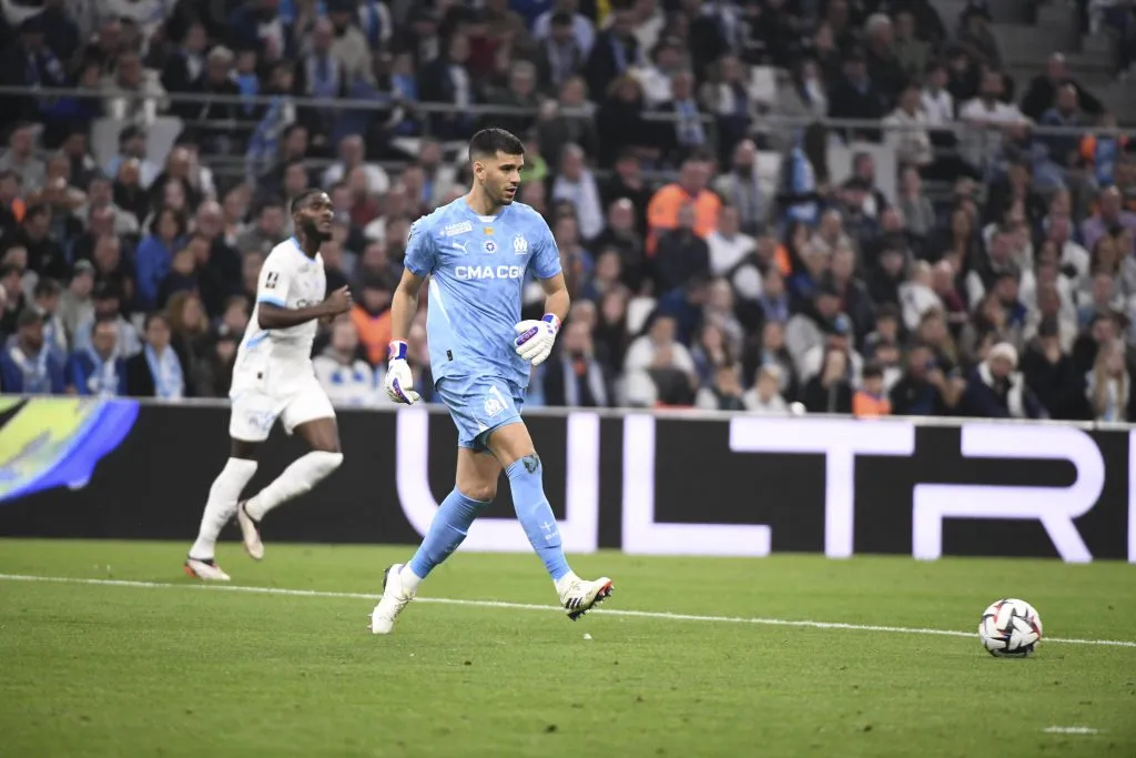 Gerónimo Rulli se ganó a una hinchada difícil como la del Olympique de Marsella.