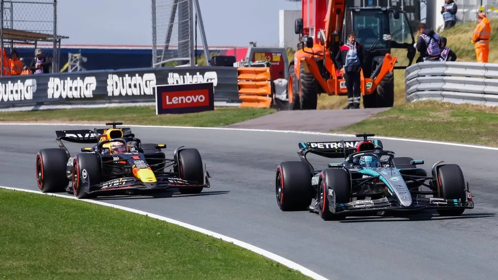 Verstappen y Russell se encontrarán en pista nuevamente este fin de semana. IMAGO