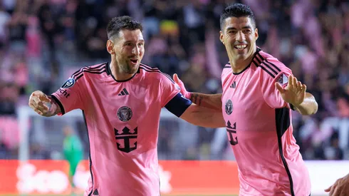 Lionel Messi y Luis Suárez, figuras del Inter Miami.