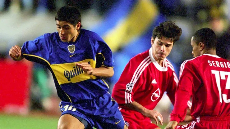 Juan Román Riquelme enfrentó al Bayern Múnich como jugador, en la Copa Intercontinental 2001 con Boca.