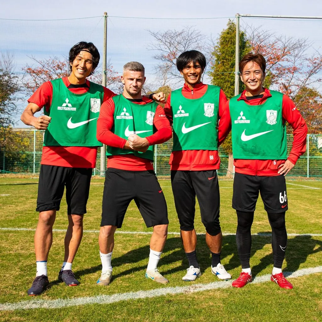 Urawa Red Diamonds. (Foto: Prensa Urawa Red Diamonds).