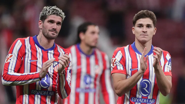 Rodrigo De Paul y Julián Álvarez.