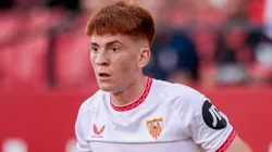 El Colo Barco, jugador de Sevilla.