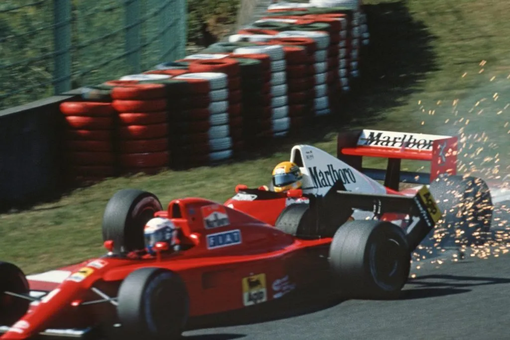 Senna se cobró lo sucedido en 1989, en 1990, en Suzuka.