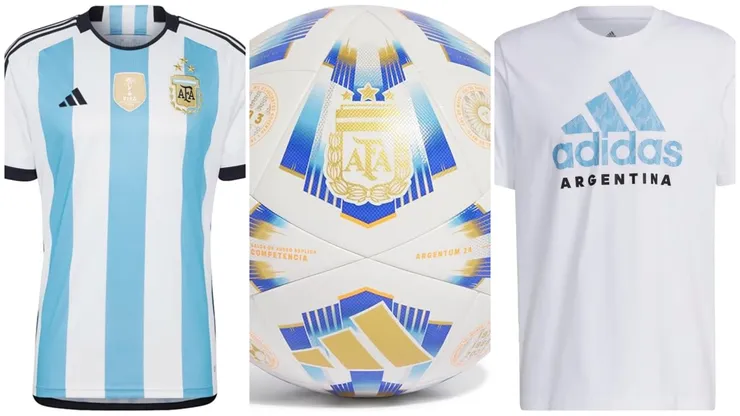 Vestite con la celeste y blanca: La mejor indumentaria de la Selección Argentina en Amazon