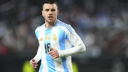 Giovani Lo Celos en la Selección Argentina.