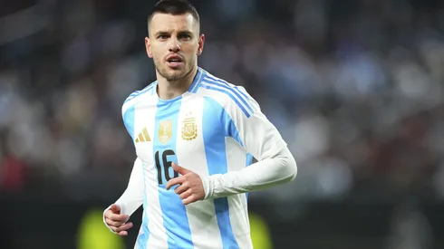 Giovani Lo Celos en la Selección Argentina.