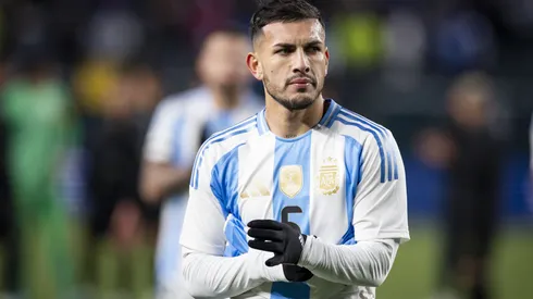 Leandro Paredes en la Selección Argentina.