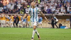 Gonzalo Montiel en la Selección Argentina.