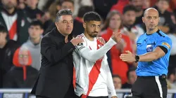 Lanzini se despidió de River sin saludar a Gallardo