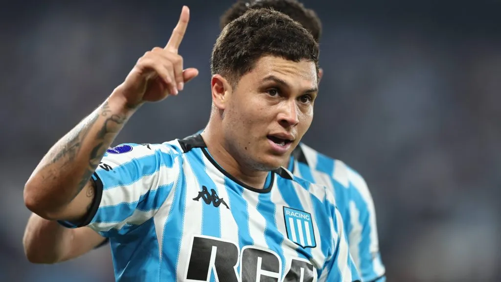 Juanfer Quintero, estrella de Racing.