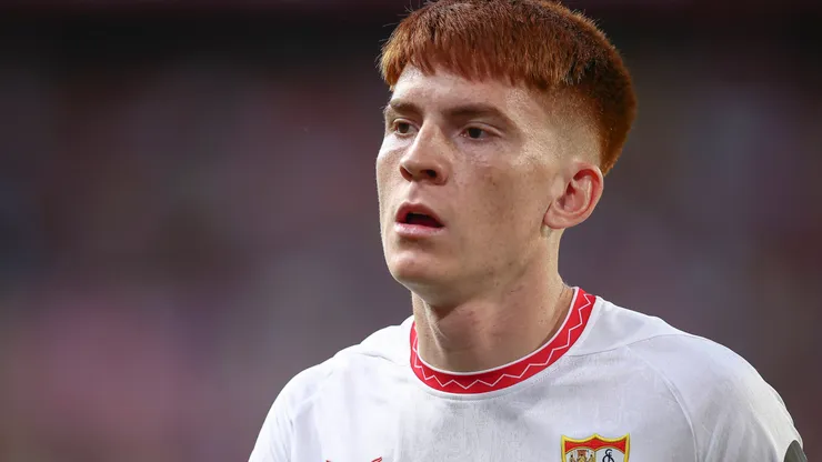 Valentín Barco, jugador de Sevilla.
