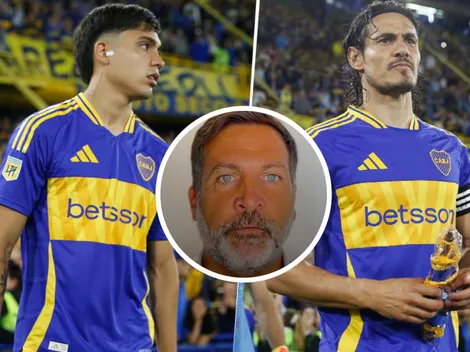 Zeballos se le plantó a Cavani: en Boca hay jugadores que no se bancan al 'Changuito'