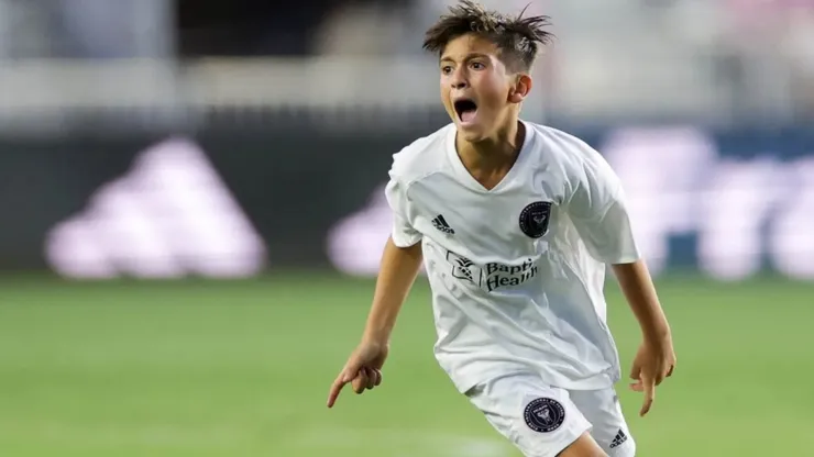 Thiago Messi en Inter Miami.